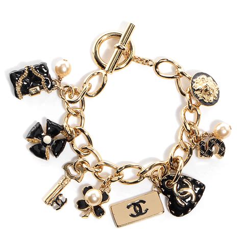 chanel charms for bracelets|authentic chanel charm bracelets.